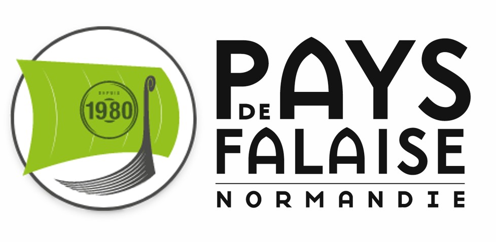 logo pour le salon de l'habitat à falaise avec Maisons Caen Construction