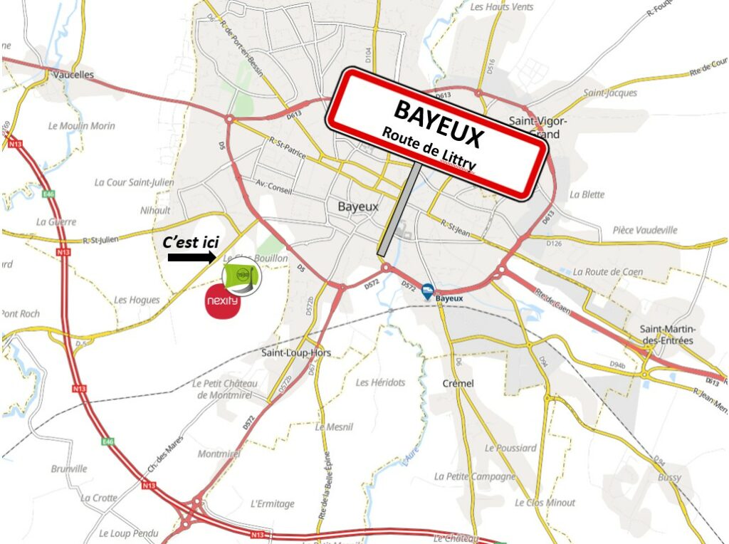 Plan d'accès des portes ouvertes MCC