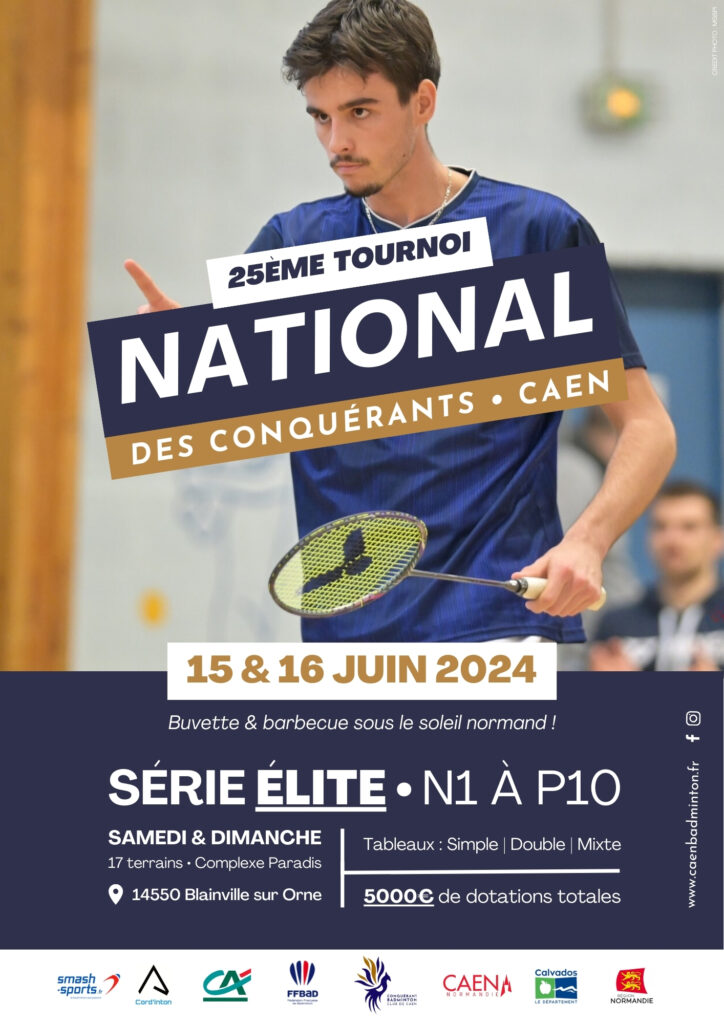 25eme tournoi national des conquérants à Caen.