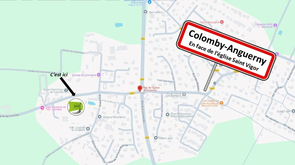 Plan des portes ouvertes Maisons Caen Construction à Colomby-Anguerny Anguerny